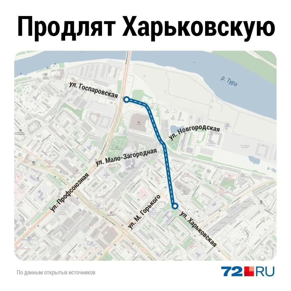 Документация по продлению улицы Харьковской от Елизарова до Госпаровской прошла экспертизу. Заказчик — департамент дорожной инфраструктуры и транспорта, технические исполнители названы, сроки реализации пока не определены.
