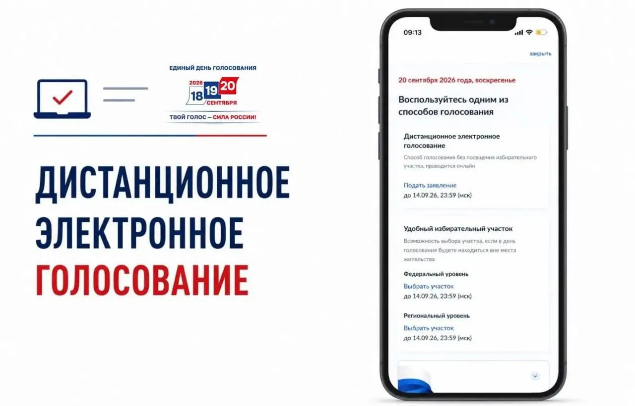 Официально открылась подача заявлений на участие в дистанционном голосовании на портале госуслуг.