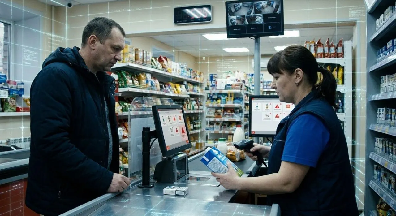 Новая система будет в момент продажи фиксировать реализацию просроченных продуктов, формировать проект постановления и направлять данные контролёрам; штрафы придут в личный кабинет на «Госуслугах».