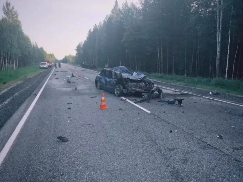 Утром 19 июля на 351 км автодороги «Югра» в ХМАО — Югре столкнулись две легковушки. В результате аварии погибли оба водителя и пассажир.