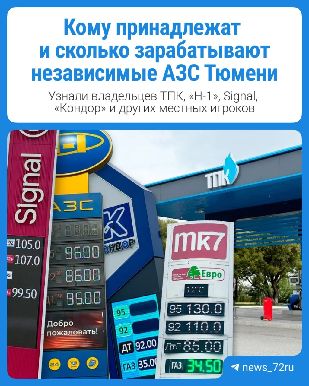 Расследование о владельцах независимых АЗС и влиянии дефицита топлива на региональный рынок.