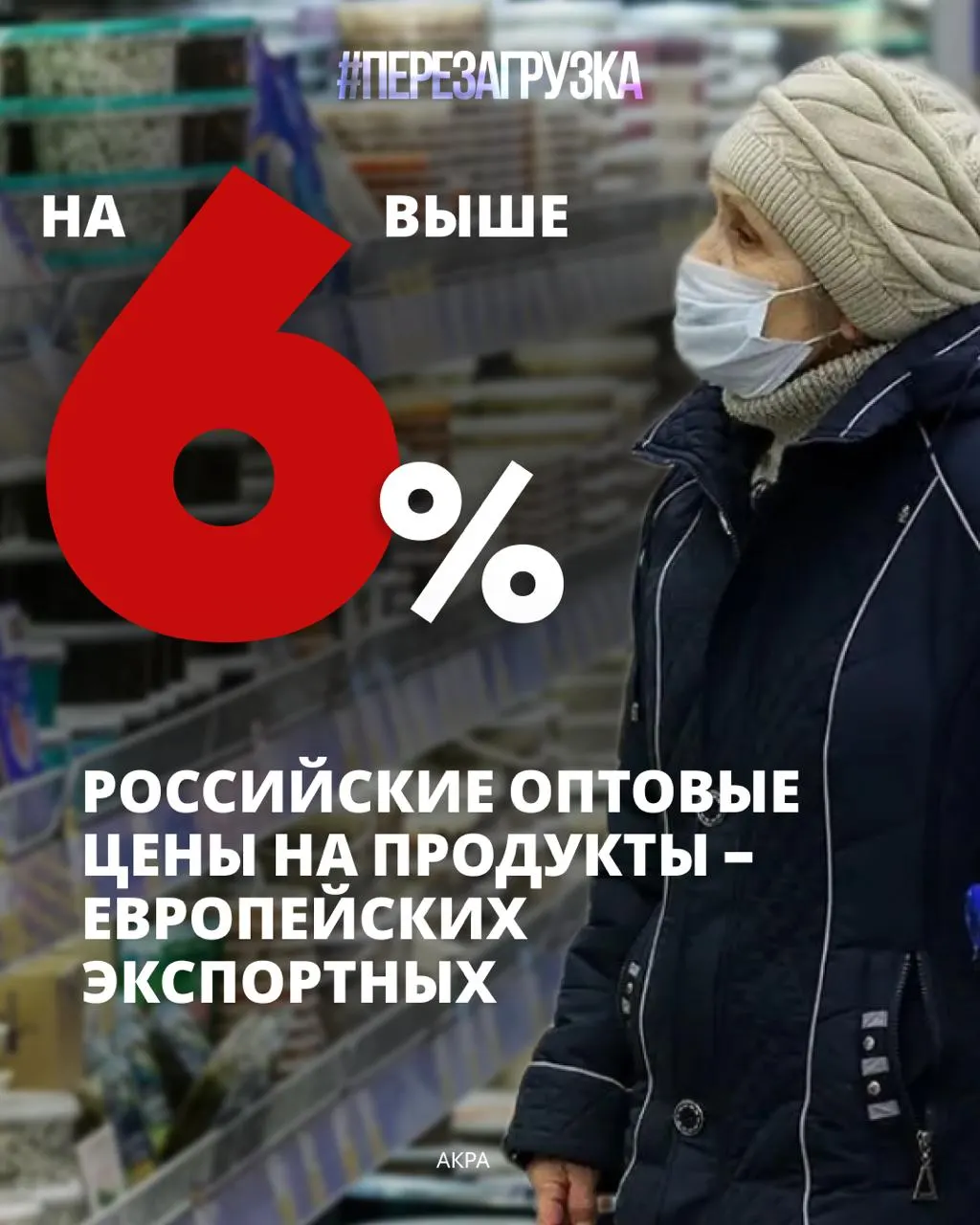 Около 39% расходов российских семей приходится на питание — максимум за 16 лет.